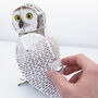 Build Your Own Personalised Snowy Owl, thumbnail 9 of 10