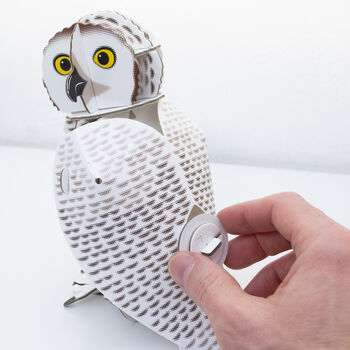 Build Your Own Personalised Snowy Owl, 9 of 10
