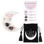 Love Healing Crystal Set With Moon Trinket Dish, thumbnail 3 of 3