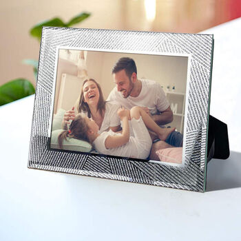 Set Of Three Silver Glass Photo Frames, 3 of 7