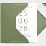 Personalised Save The Date Cards, thumbnail 4 of 7