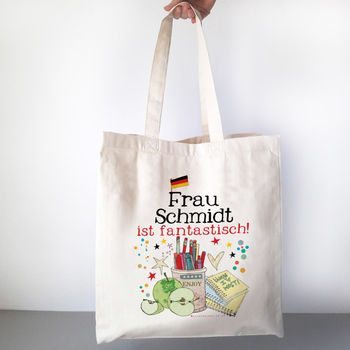 Personalised German Teacher Bag, 2 of 10
