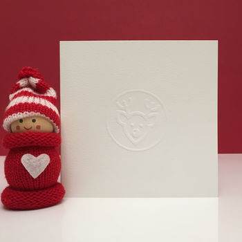 Hand Embossed Christmas Cards Multipack, 5 of 12