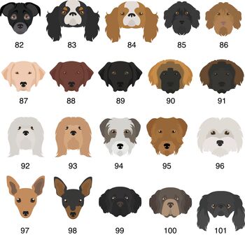 Personalised You Pawsed Here Dog Breed Bookmark, 9 of 12