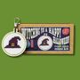 Witching You A Happy Halloween Mini Matchbox Cross Stitch Kit, thumbnail 1 of 3