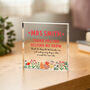 Personalised Thank You Teacher Gift Grow Plaque, thumbnail 2 of 5