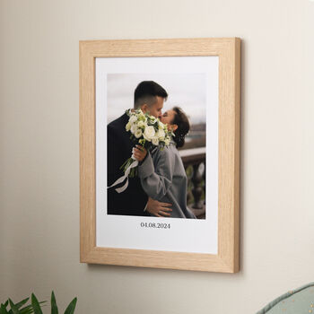 Custom Photo 1st Paper Anniversary Print, 2 of 3