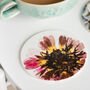 Set Of Four Pressed Flower Leather Coasters, thumbnail 3 of 5