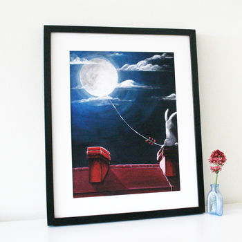 Moon Bunny Limited Edition Art Print, 6 of 7