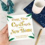 Personalised First Christmas In Your New Home Card, thumbnail 1 of 4