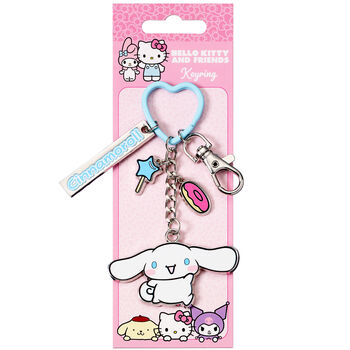 Hello Kitty Cinnamoroll Keyring With Charms, 4 of 5