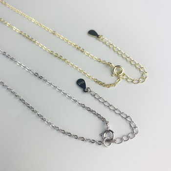 Sterling Silver Pearl And Shell Pendant Necklace, 4 of 5