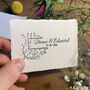 Personalised Wedding Favour Stamp, thumbnail 3 of 9