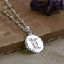 Sterling Silver Gemini Star Sign Necklace, thumbnail 1 of 6