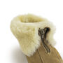 Genuine Sheepskin Slippers With Zipper, thumbnail 1 of 5