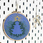 Christmas Tree Embroidery Kit, thumbnail 3 of 8