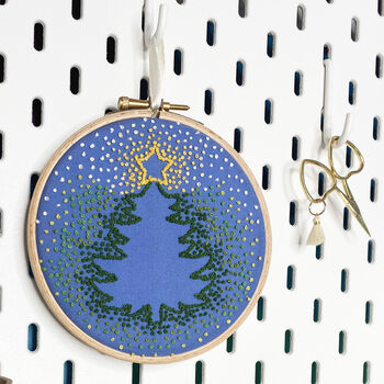 Christmas Tree Embroidery Kit, 3 of 8