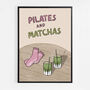 Pilates And Matchas Print, thumbnail 7 of 9