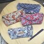Personalised Handmade Liberty Fabric Soft Eyeglass Pouch, thumbnail 4 of 12