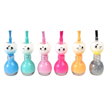 Set Of Six Cute Doll Nail Varnishes, 4 of 10