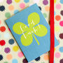 Mini Clover Good Luck Card, thumbnail 3 of 5