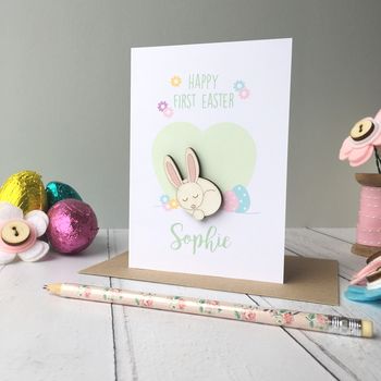 Personalised Baby's First Easter Card, 2 of 4