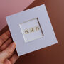 Mum Scrabble Tiles Mini Art Print, thumbnail 2 of 8