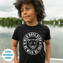 Personalised Wild Boy's / Girls Club Organic T Shirt, thumbnail 1 of 5