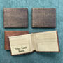Personalised Genuine Leather Wallets, Father's Day Gift, thumbnail 1 of 6
