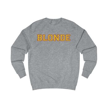 Blonde Varsity Sweater, 2 of 2
