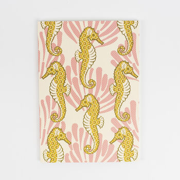 Seahorse Pattern Paperback Swiss Bound Notebook, 6 of 8