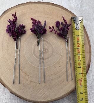 Dried Flower Hair Pins, 2 of 6