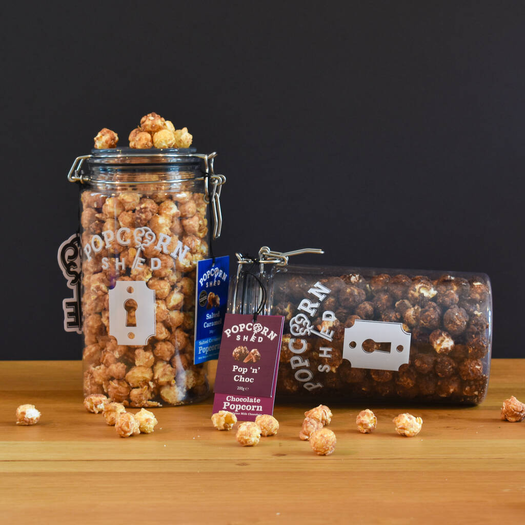 popcorn shed bestselling jars gift set by popcorn shed