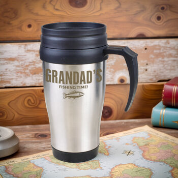 Personalised Fishing Travel Mug, 3 of 4