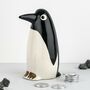 Handmade Ceramic Penguin Money Bank, thumbnail 1 of 6
