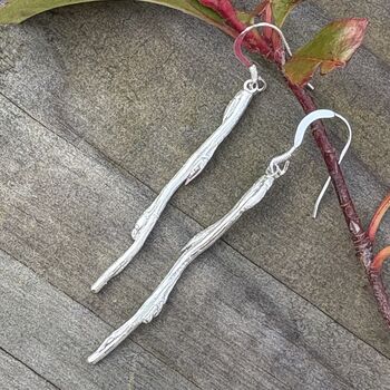 Silver Willow Earrings, 5 of 6