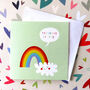 Rainbow Thinking Of You Card, thumbnail 4 of 5