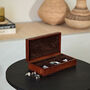 Personalised Leather Cufflink Box, thumbnail 7 of 12