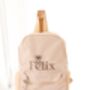 Child's Personalised Embroidered Bear Rucksack Perfect For Nursery, thumbnail 1 of 3