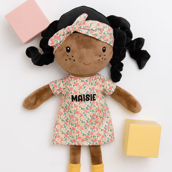 Personalised Doll My 1st Soft Toy, 4 of 5