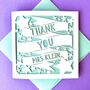 Personalised Stars Thank You Card, thumbnail 2 of 5