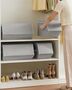 Four Piece Storage Boxes With Lids Stackable, thumbnail 1 of 9