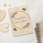 Personalised Congratulations Card In Wood, thumbnail 7 of 7