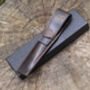 Personalised Leather Single Pen Holder With Presentation Box, thumbnail 2 of 11