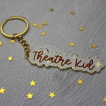 Theatre Kid Enamel Keyring, 2 of 2