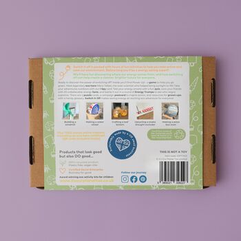 Children's Eco Activity Box: Switch It Off, 3 of 12