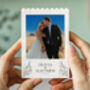 Personalised Wedding Photo Print Block For Couple, thumbnail 10 of 10