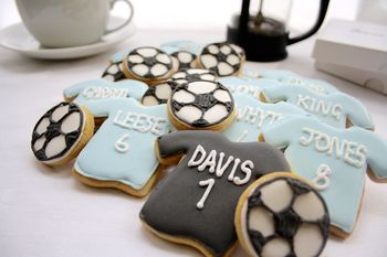 Personalised Football Team Biscuit Tin, 2 of 2