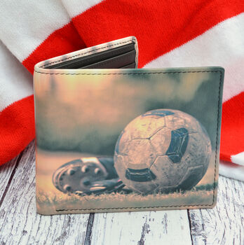 Football Leather Wallet, 3 of 5