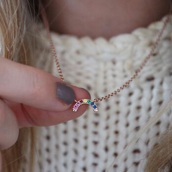 Rainbow Necklace, 2 of 10